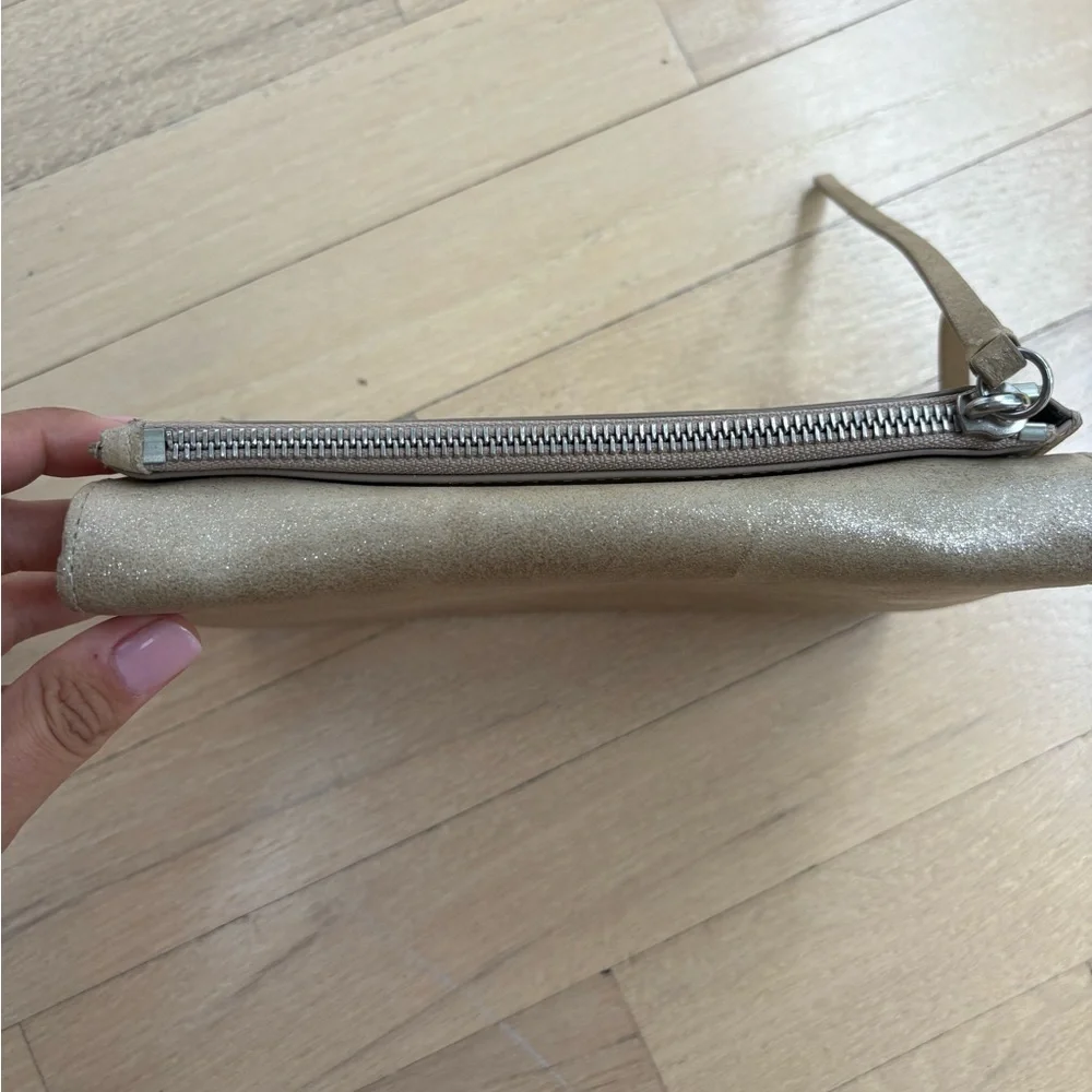 All Saints Metallic Shoulder Bag